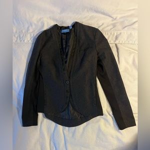 Vera Wang XS grey and black blazer XS